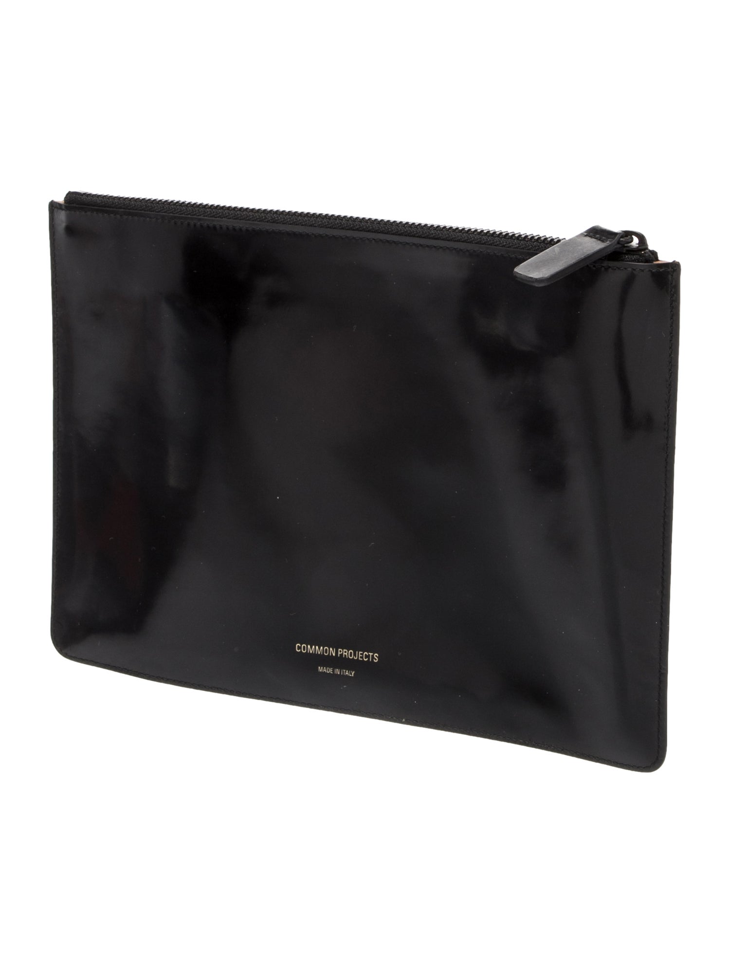 Common Projects Patent Leather Portfolio